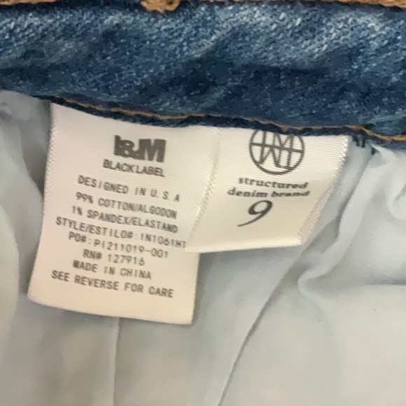 I&M Black Label Straight leg High-rise size 9 - Picture 6 of 9